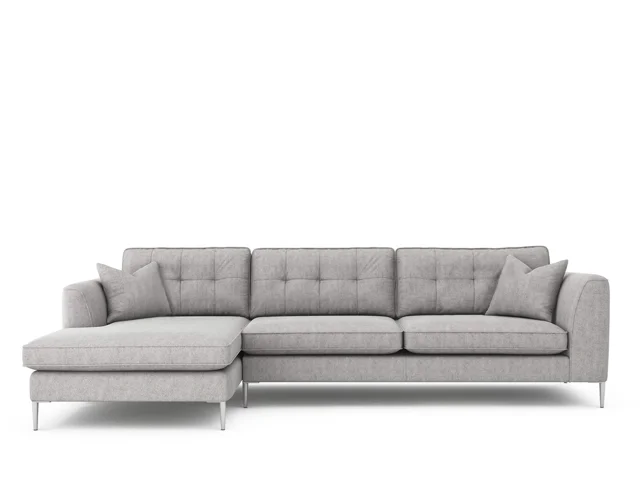 LARGE LHF CHAISE SOFA (2 LARGE SCATTERS)